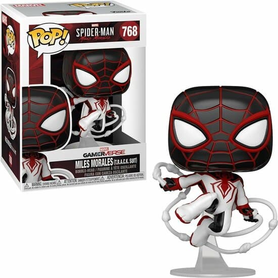 FUNKO POP TV SPIDER-MAN 768-MILES MORALES(T.R.A.C.K. SUIT)