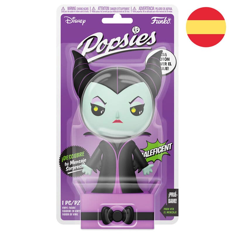 Figura Popsies Disney Villanas Malefica Español