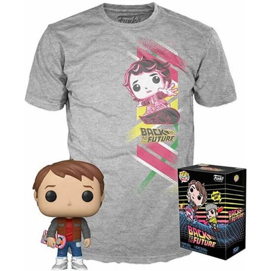 SET FIGURA POP & TEE REGRESO AL FUTURO MARTY EXCLUSIVE