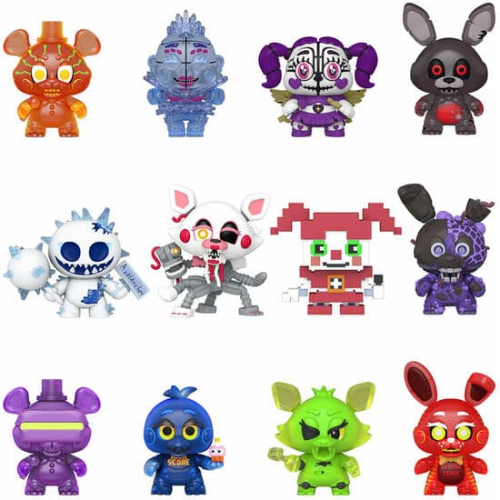 FIGURA MYSTERY MINIS FIVE NIGHTS AT FREDDYS EVENTS