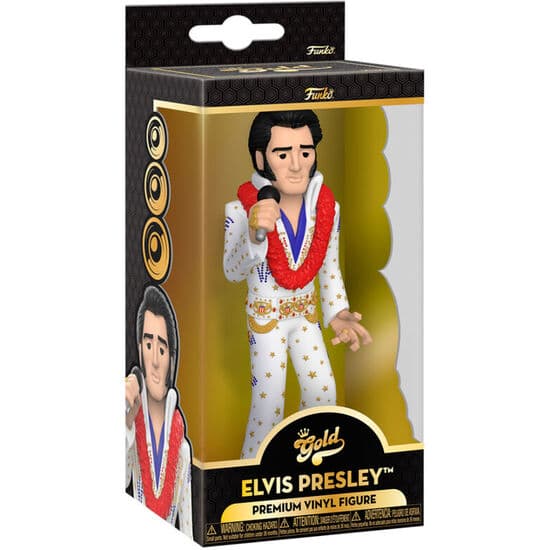 FIGURA VINYL GOLD ELVIS