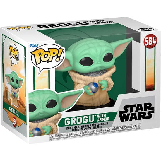 FIGURA POP STAR WARS EL LIBRO DE BOBA FETT 2 GROGU