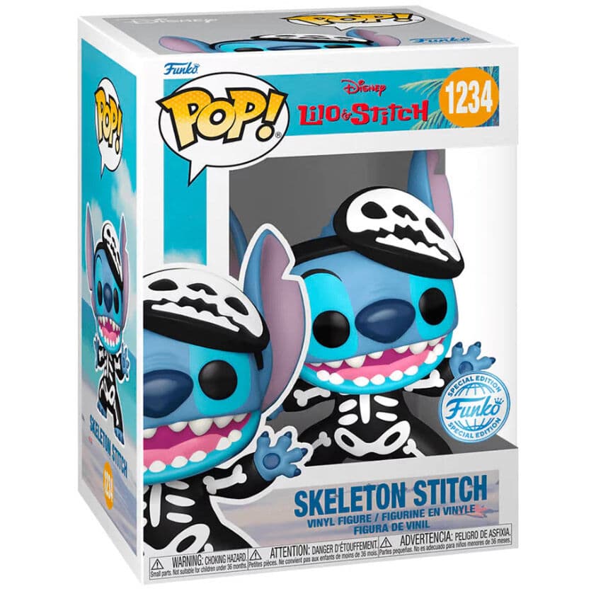 Figura POP Disney LiLo & Stitch Skeleton Stitch Exclusive