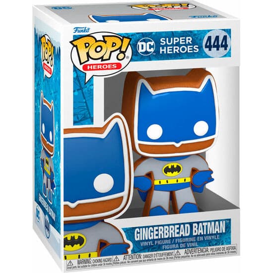 FIGURA POP DC COMICS HOLIDAY GINGERBREAD BATMAN