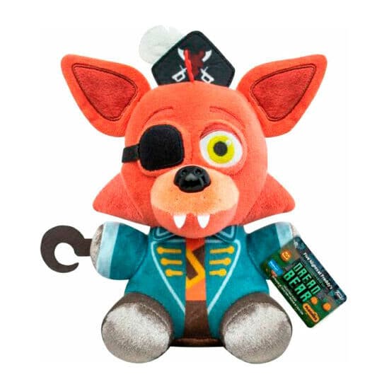PELUCHE FIVE NIGHT AT FREDDYS DREADBEAR CAPTAIN FOXY 17,5CM