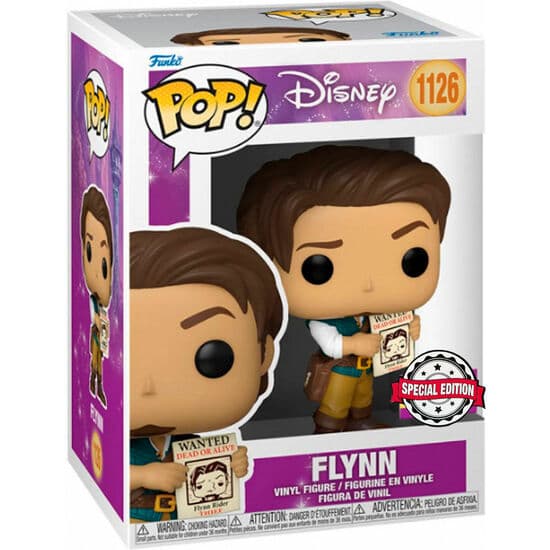 FIGURA POP DISNEY ENREDADOS FLYNN EXCLUSIVE