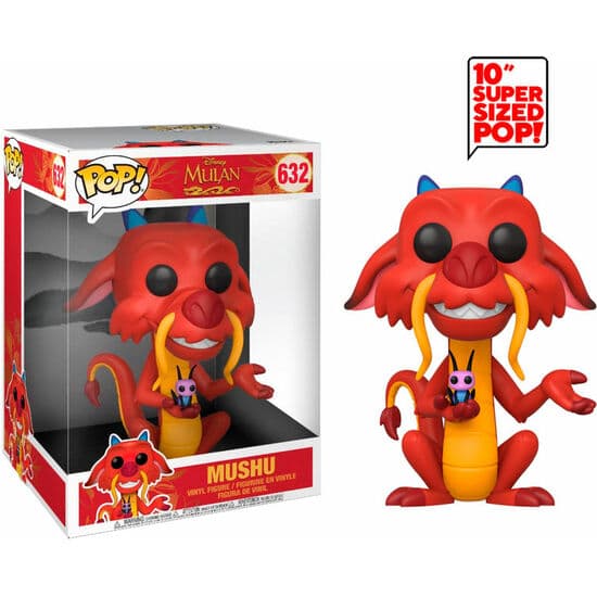 FIGURA POP DISNEY MULAN MUSHU 25CM