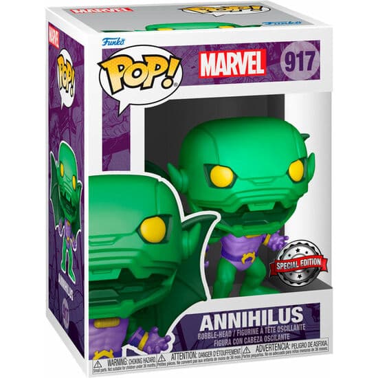 FIGURA POP MARVEL ANNIHILUS WITH MAGIC ROD EXCLUSIVE