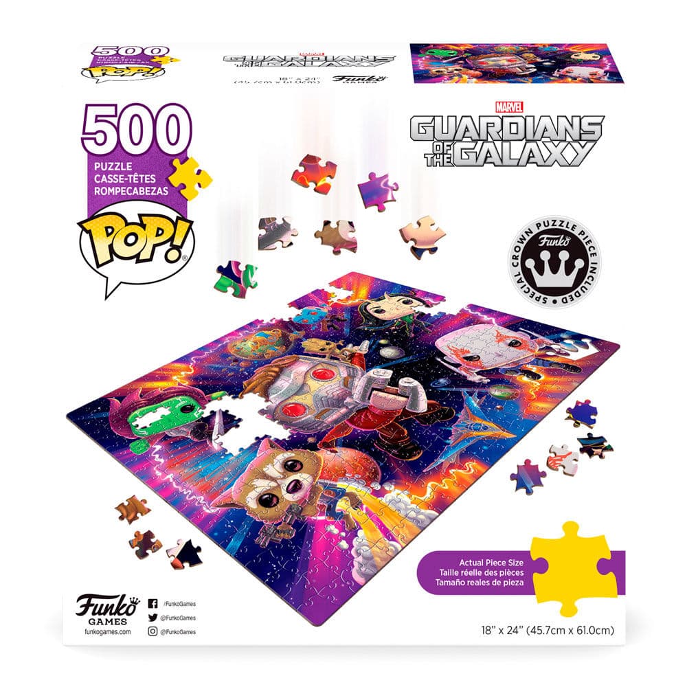 Puzzle Guardianes de la Galaxia Marvel 500pzs