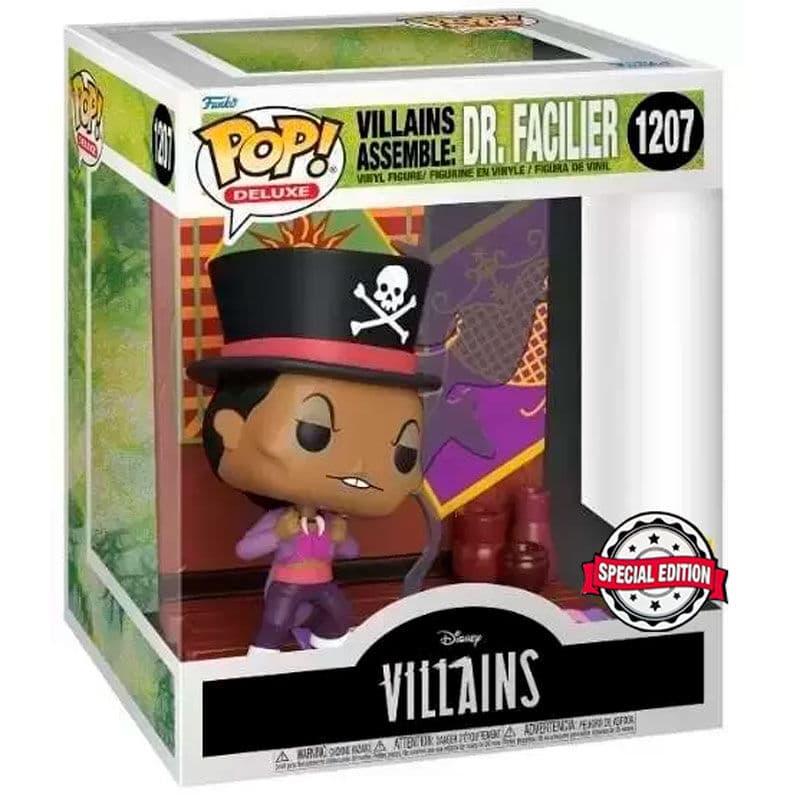 Figura POP Disney Villains Dr Facilier Exclusive