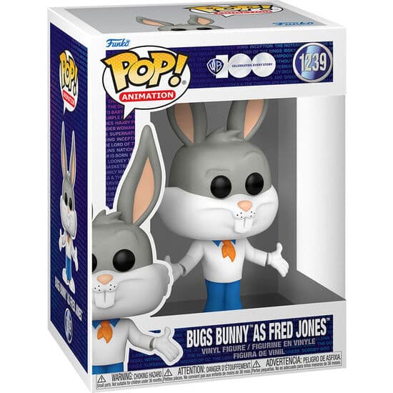 FIGURA POP LOONEY TUNES BUGS BUNNY AS FRED JONES