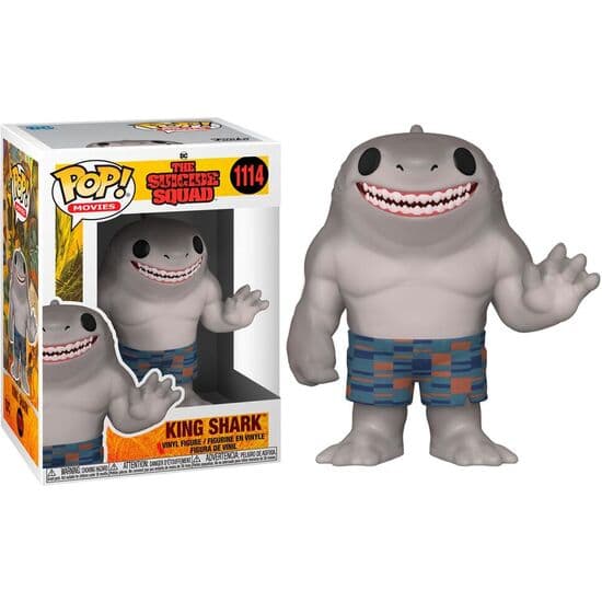 FIGURA POP DC THE SUICIDE SQUAD KING SHARK