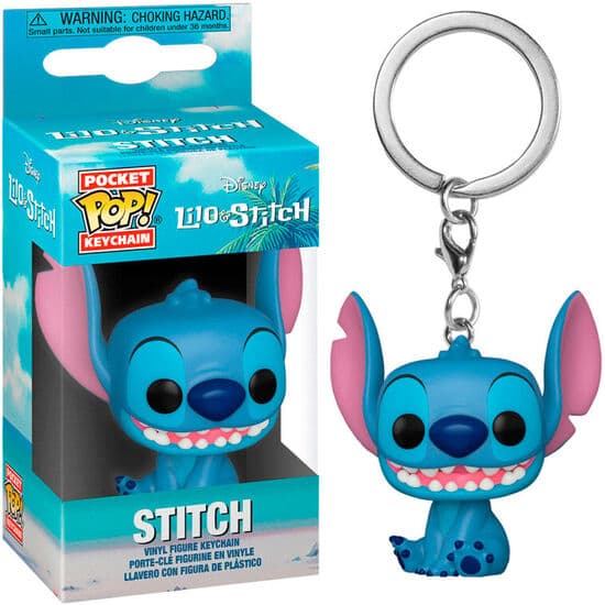 LLAVERO POCKET POP DISNEY LILO AND STITCH – STITCH