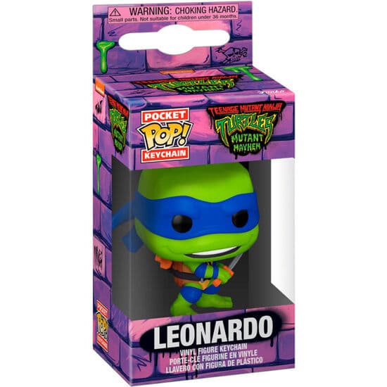 LLAVERO POCKET POP TORTUGAS NINJA LEONARDO