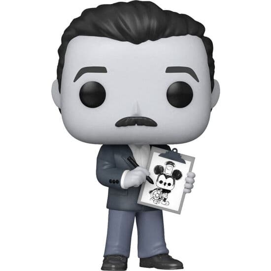 FIGURA POP DISNEY 100TH ANNIVERSARY WALT DISNEY WITH DRAWING