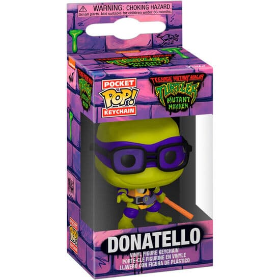 LLAVERO POCKET POP TORTUGAS NINJA DONATELLO