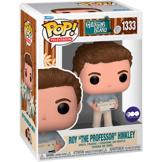 FIGURA POP LA ISLA DE GILLIGAN ROY THE PROFESSOR HINKLEY