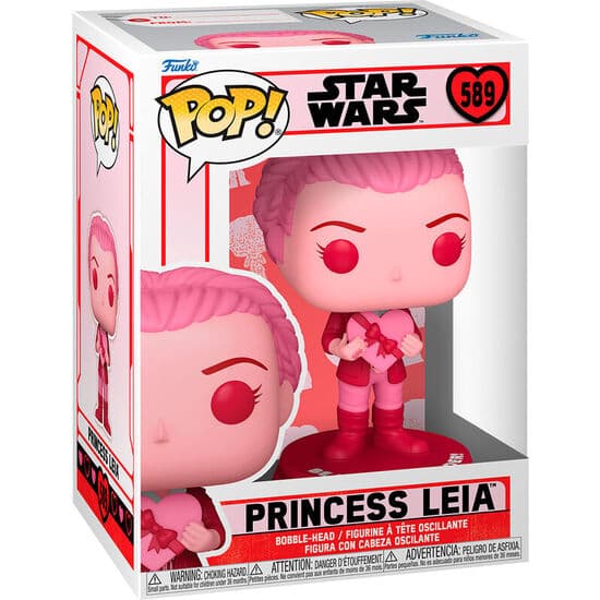 FIGURA POP STAR WARS VALENTINES PRINCESS LEIA