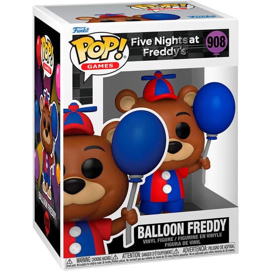 FIGURA POP FIVE NIGHTS AT FREDDYS BALLOON FREDDY