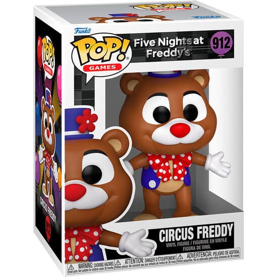 FIGURA POP FIVE NIGHTS AT FREDDYS CIRCUS FREDDY