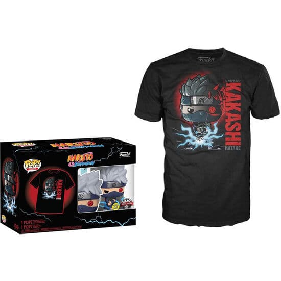 SET FIGURA POP & TEE NARUTO KAKASHI
