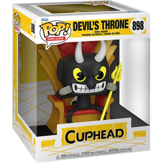 FIGURA POP CUPHEAD DEVIL THRONE