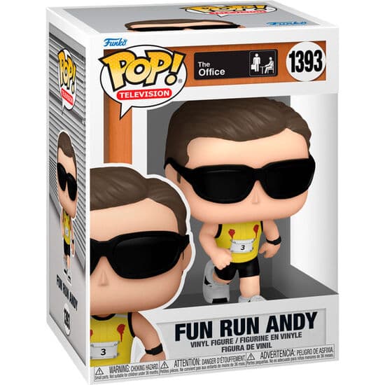 FIGURA POP THE OFFICE FUN RUN ANDY