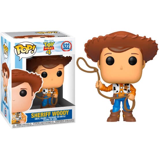 FIGURA POP DISNEY TOY STORY 4 WOODY