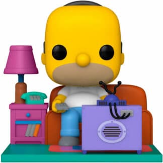 FIGURA POP SIMPSONS HOMER WATCHING TV