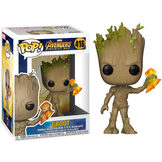 FIGURA POP MARVEL INFINITY WAR GROOT STORMBREAKER