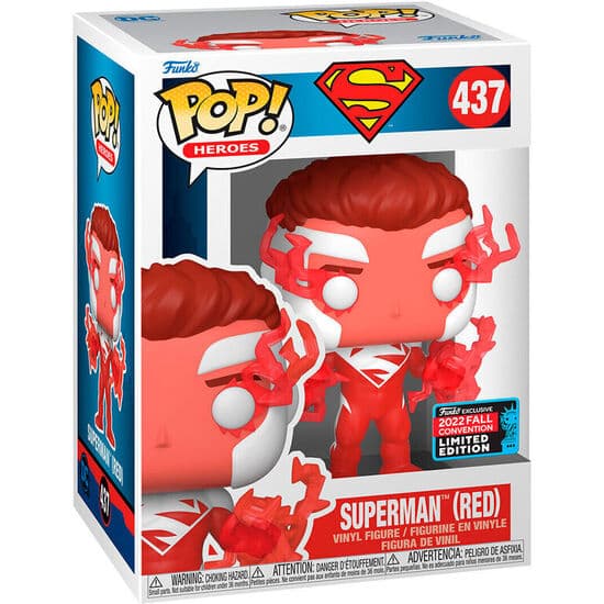 FIGURA POP DC COMICS SUPERMAN – SUPERMAN RED EXCLUSIVE