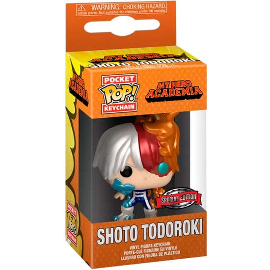 LLAVERO POCKET POP MY HERO ACADEMIA SHOTO TODOROKI EXCLUSIVE