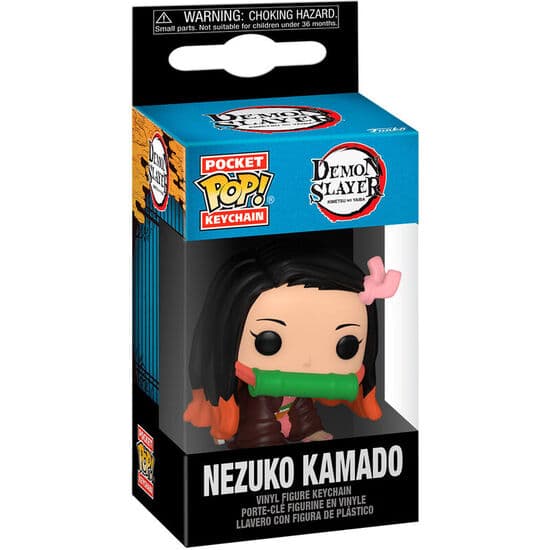 LLAVERO POCKET POP DEMON SLAYER KIMETSU NO YAIBA NEZUKO KAMADO