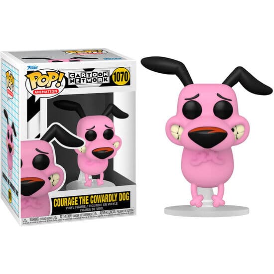 FIGURA POP CARTOON NETWORK COURAGE – COURAGE THE COWARDLY DOG