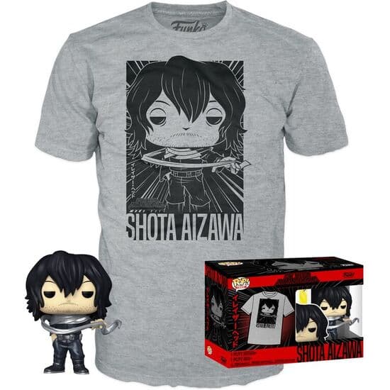 SET FIGURA POP & TEE MY HERO ACADEMIA SHOTA AIZAWA