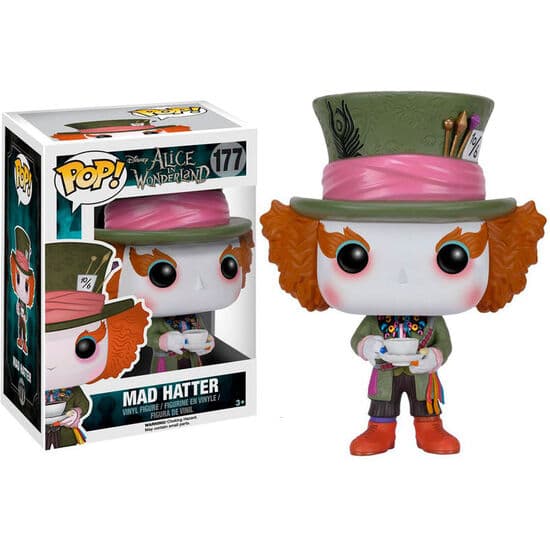 FIGURA POP ALICE IN WONDERLAND MAD HATTER