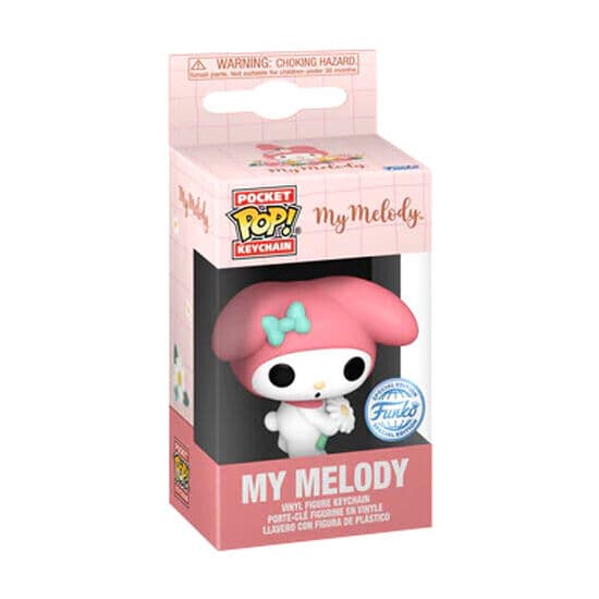 LLAVERO POCKET POP HELLO KITTY MY MELODY SPRING TIME