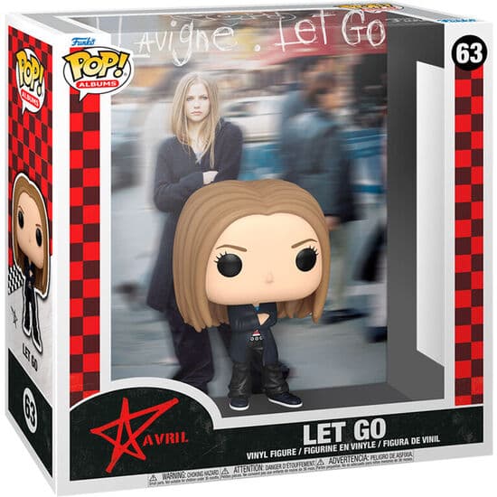 FIGURA POP ALBUMS COVER AVRIL LAVIGNE LET GO