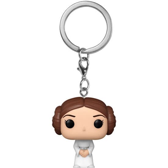 LLAVERO POCKET POP STAR WARS LEIA