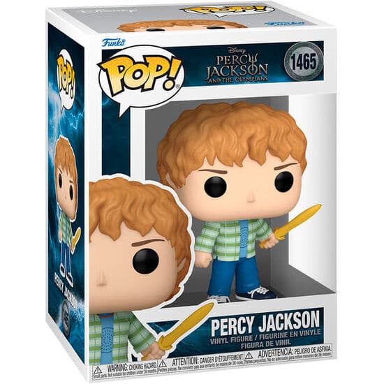 FIGURA POP PERCY JACKSON Y LOS DIOSES DEL OLIMPO – PERCY JACKSON WITH RIPTIDE