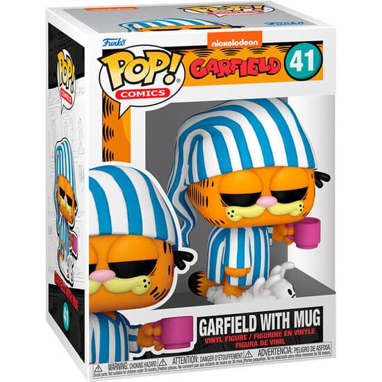 FIGURA POP GARFIELD – GARFIELD WITH MUG