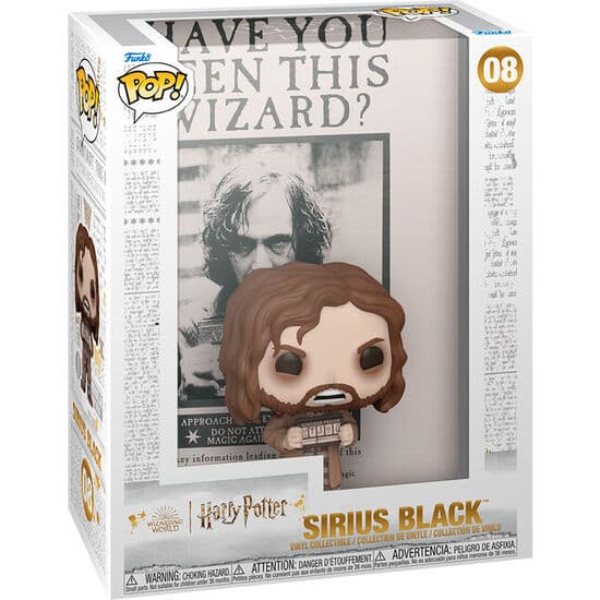 FIGURA POP COVERS HARRY POTTER Y EL PRISIONERO DE AZKABAN – SIRIUS BLACK