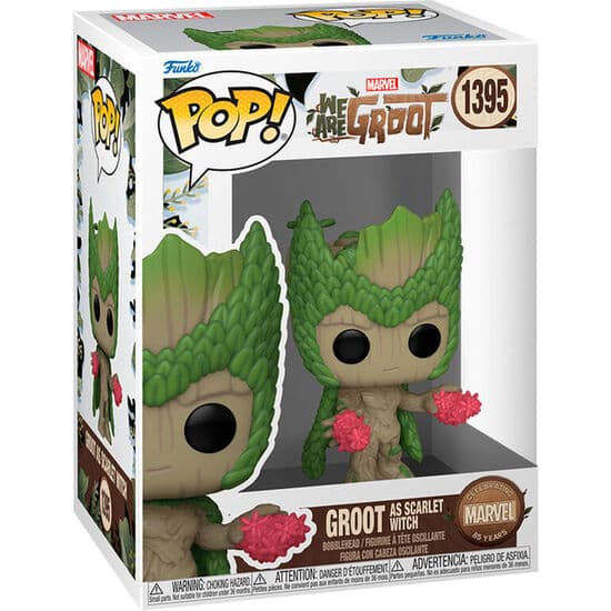 FIGURA POP MARVEL WE ARE GROOT – GROOT AS SCARLET WITCH