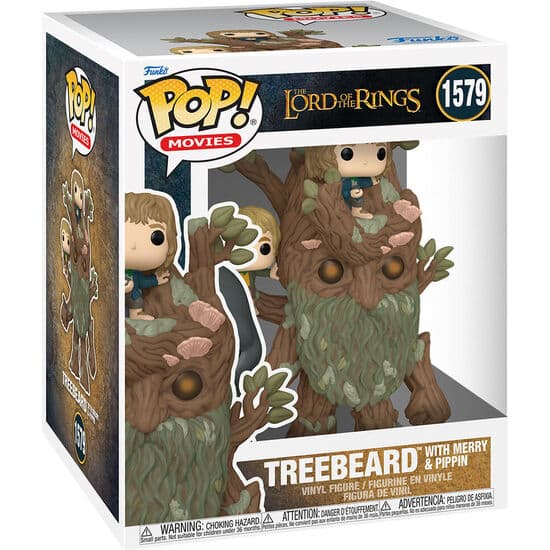FIGURA POP SUPER EL SEÑOR DE LOS ANILLOS TREEBEARD WITH MERRY & PIPPIN