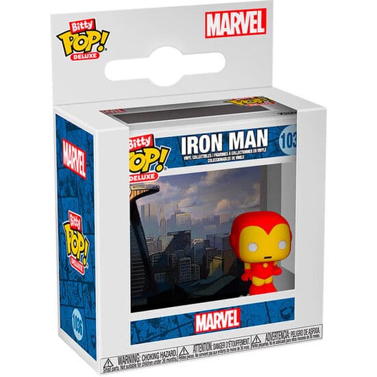 FIGURA BITTY POP DELUXE MARVEL IRON MAN