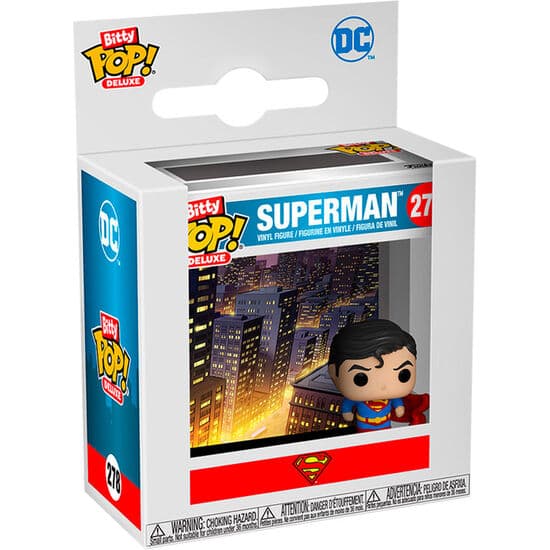 FIGURA BITTY POP DELUXE DC COMICS SUPERMAN