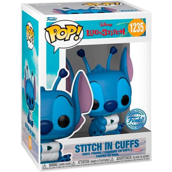 FIGURA POP DISNEY LILO & STITCH – STITCH IN CUFFS EXCLUSIVE