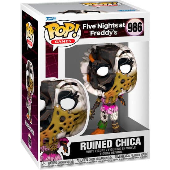 FIGURA POP FIVE NIGHTS AT FREDDYS RUINED CHICA