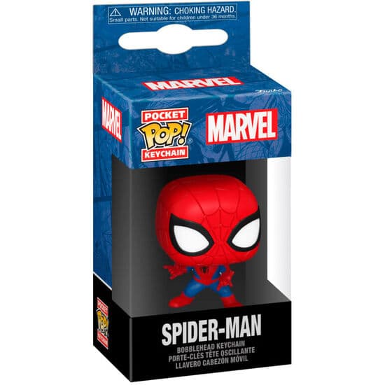 LLAVERO POCKET POP MARVEL SPIDER-MAN CLASSICS