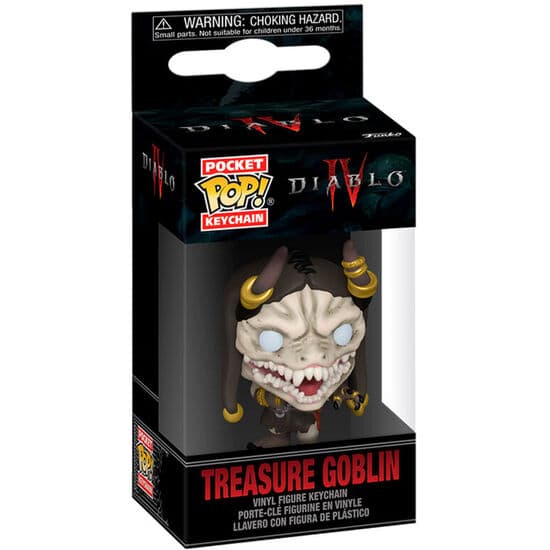 LLAVERO POCKET POP DIABLO IV TREASURE GLOBIN